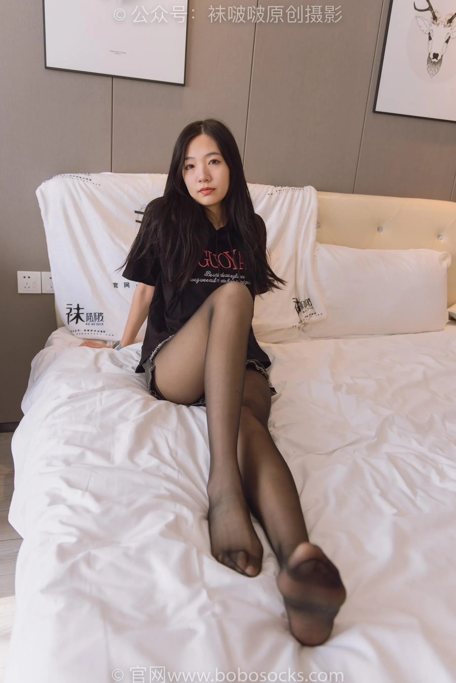 [BoBoSocks袜啵啵]NO.203 三双靴子、黑丝、网袜[23] [54P]插图7